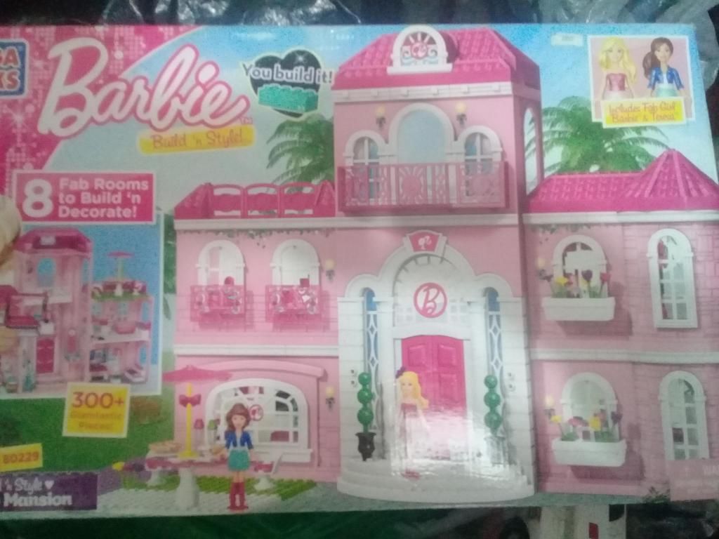 Megablock mansion barbie
