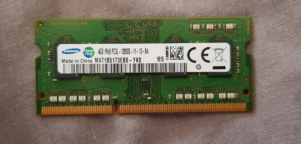 Memoria Ram -4gb- Ddr3-pc3l-samsung