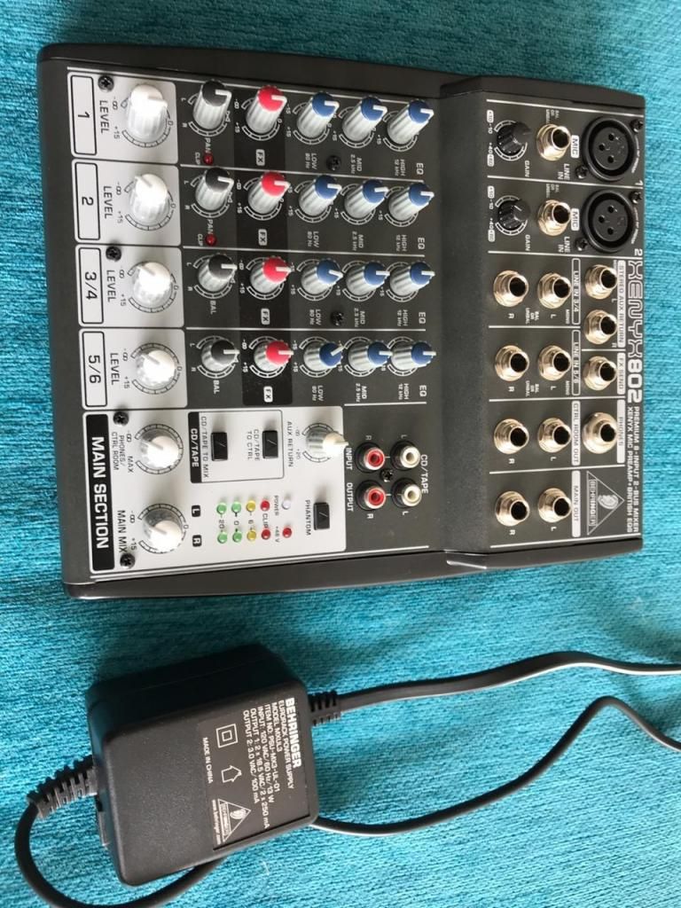 Mezclador de Sonido Xenix 802