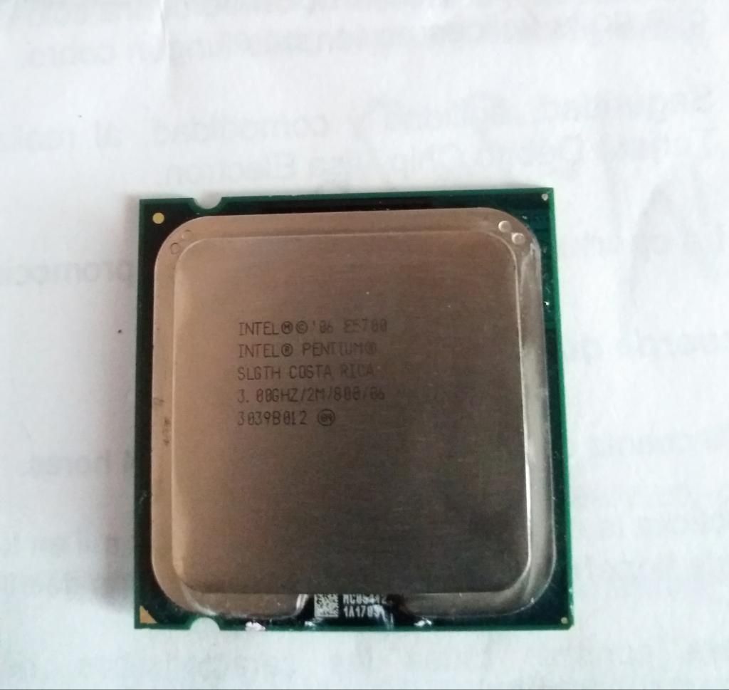 Procesador Intel Dual Core E