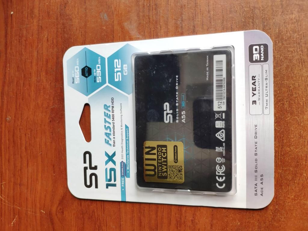 SSD Silicon Power 512 GB SATA nuevo