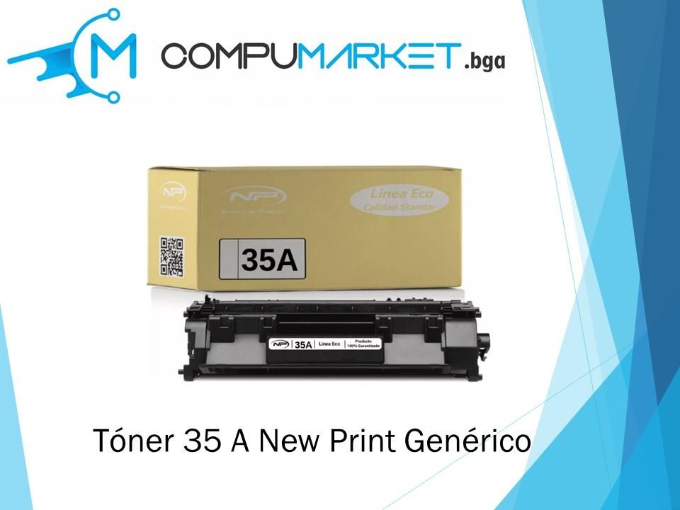 Toner 35A para HP generico New Print nuevo y facturado