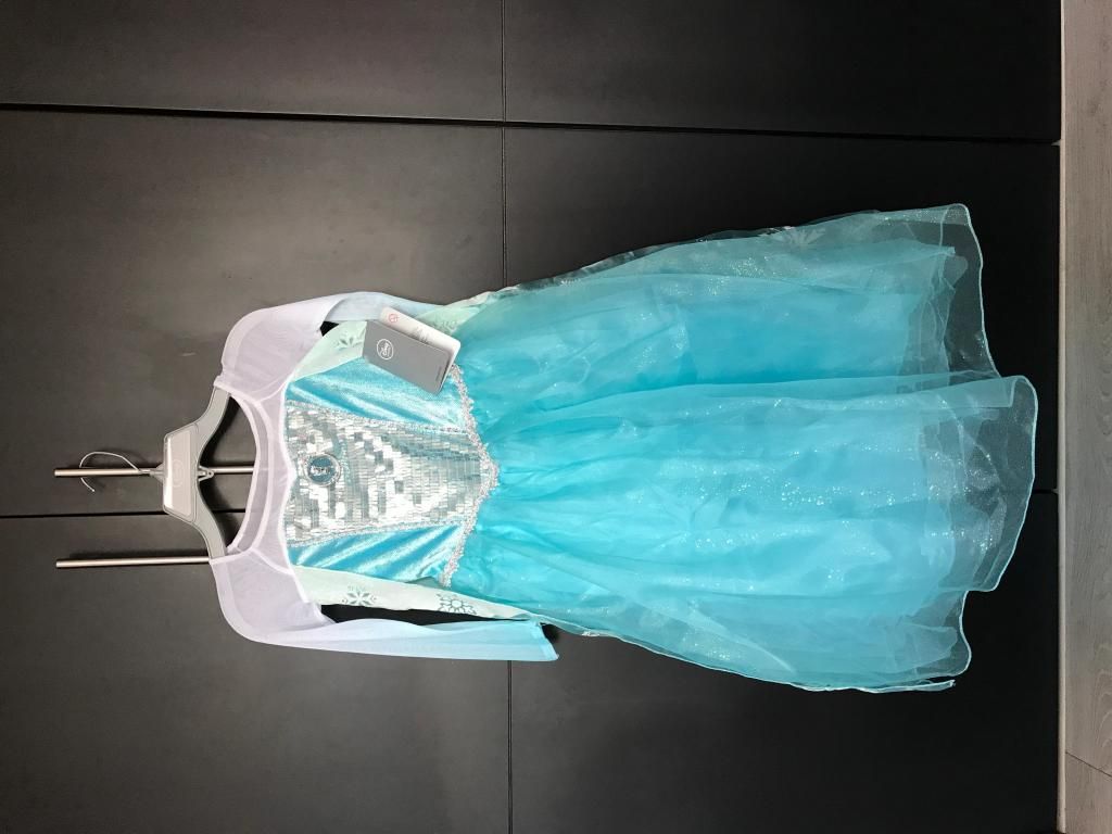 Vestido Elsa Frozen Original Disney Talla 6