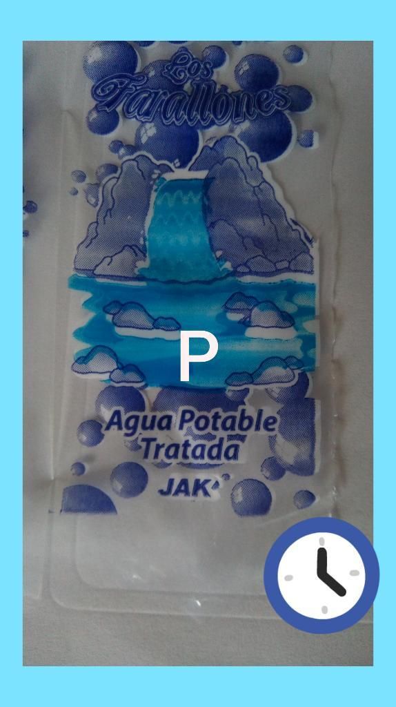 Agua en Bolsa Bogot