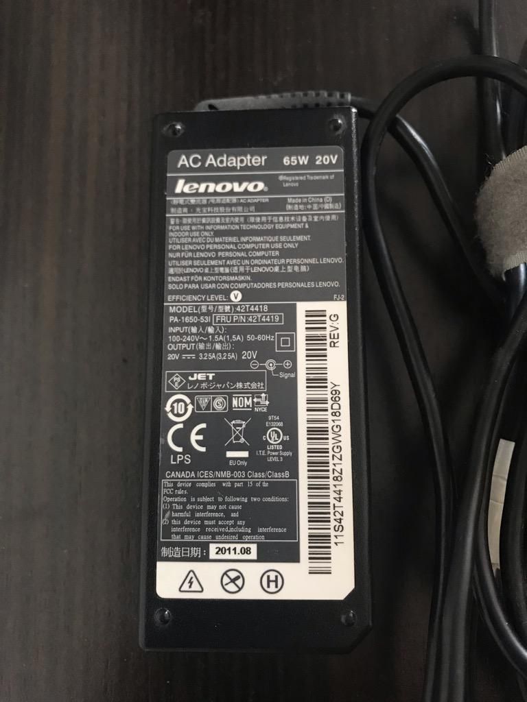 Cable de Poder Portatil Lenovo