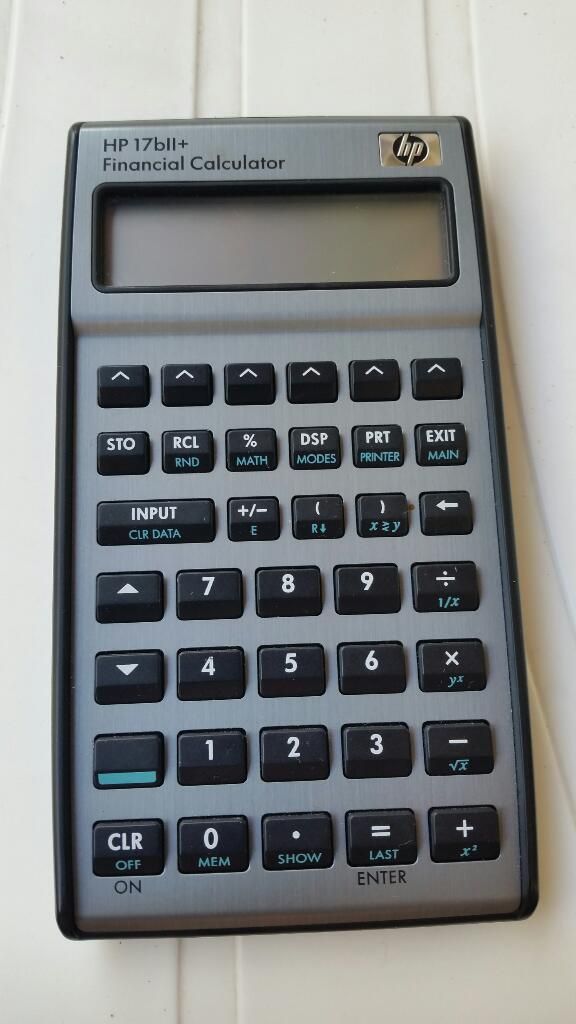 Calculadora Financiera Hp17bii