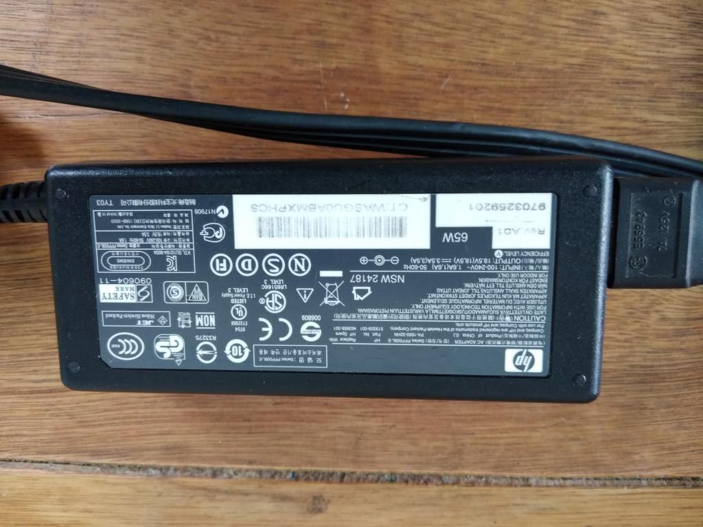 Cargador Portatil Hp Original