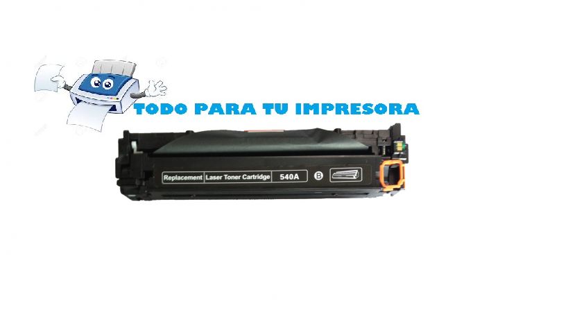 Cartucho de Toner Negro HP CB540A 540A compatible