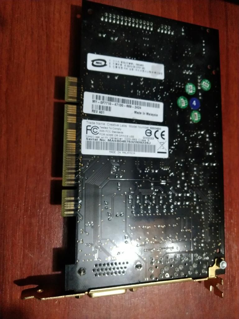 Creative X-fi Sb Pci