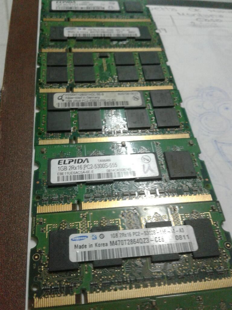 Memoria Ram 1gb Ddr2 Pc Portatil