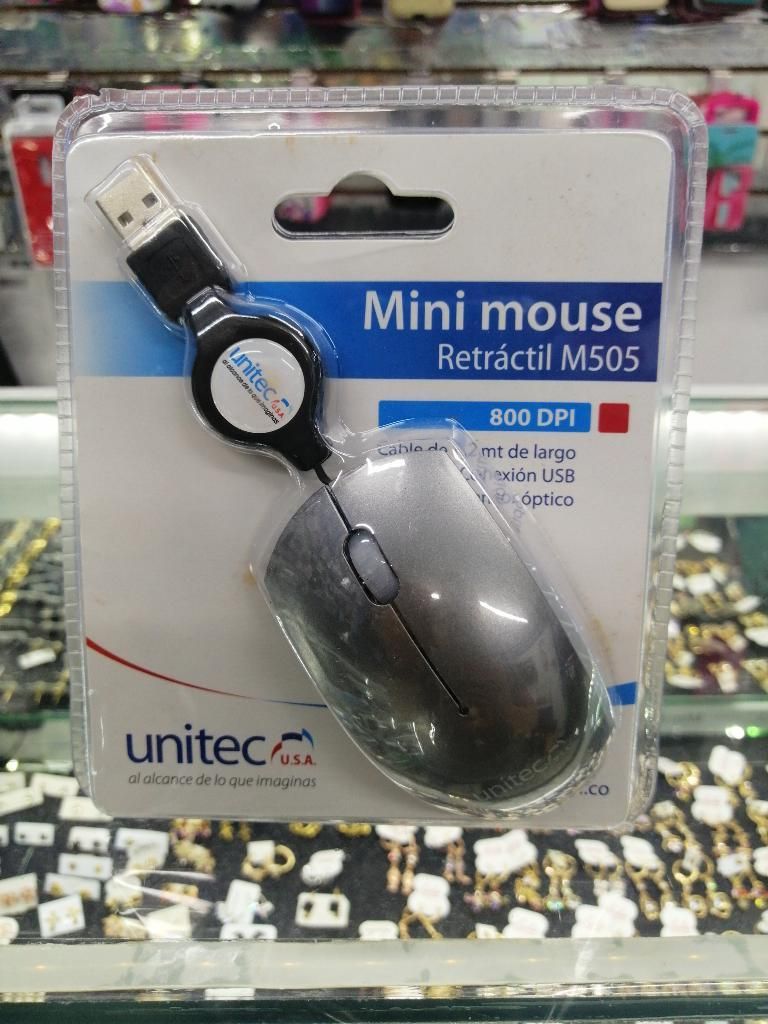 Mini Mouse Retráctil, Original.