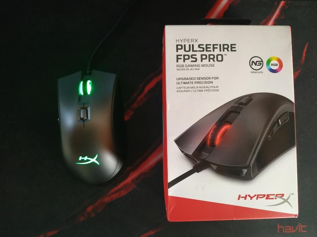 Mouse Hyperx Pulsefire Fps Pro Rgb Y Pad