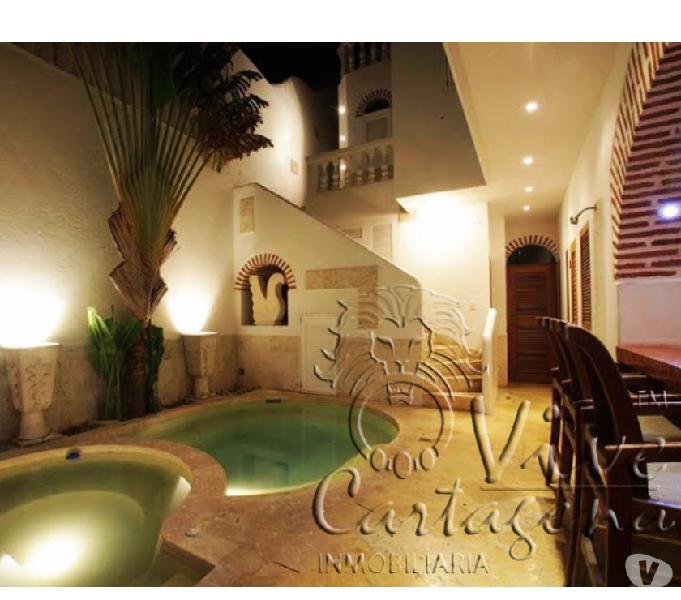 Alquilamos casas coloniales con piscina privada en cartagena