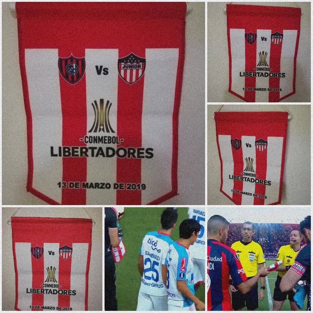 Banderín de Copa Libertadores, Junior
