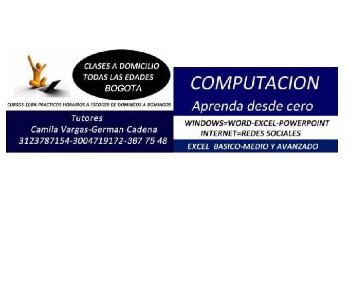 CLASES EXCEL DOMICILIOS