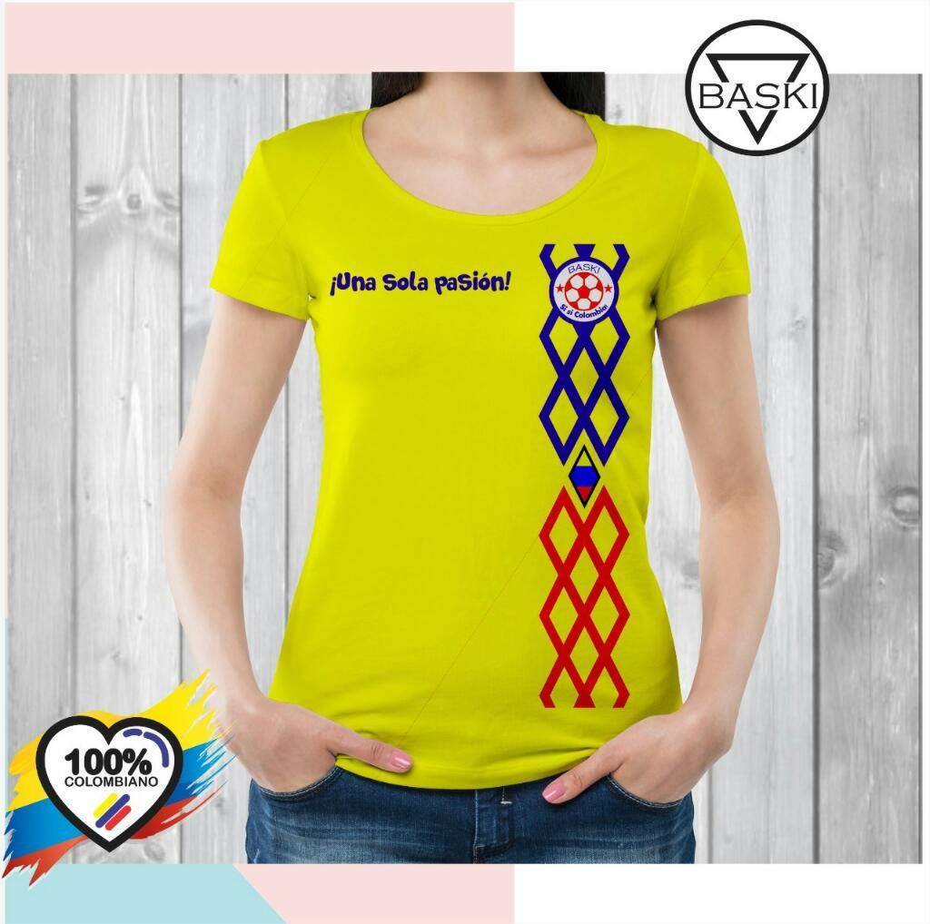 Camiseta Baski Colombia Wayúu