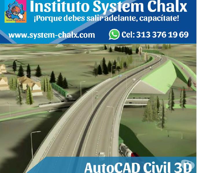 Curso de AutoCAD Civil 3D en Villavicencio System Chalx