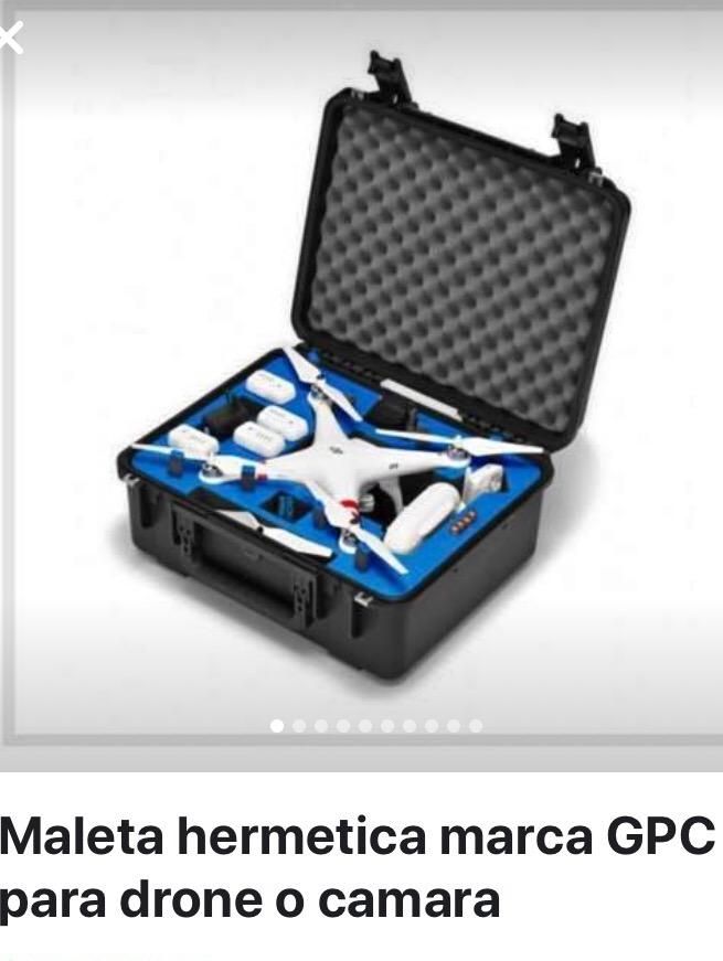 Maleta Hermetica Marca Gpc para Drone O Camara