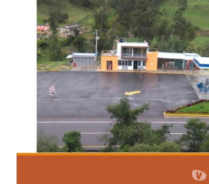 SE VENDE ESTACION DE SERVICIO SOBRE VIA BOGOTA-TUNJA