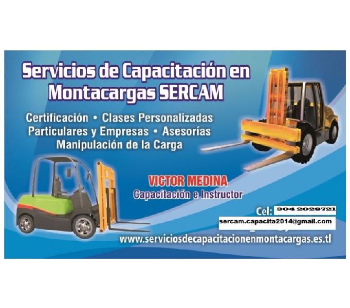 Servicios De Capacitacion en Montacargas SERCAM