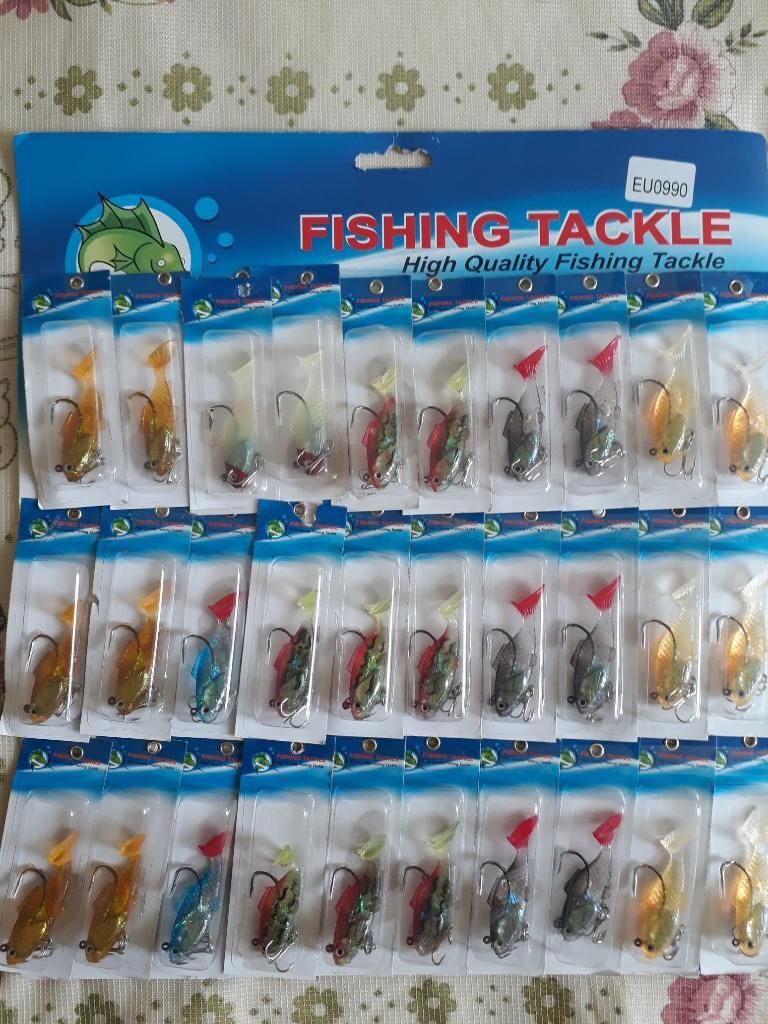 Señuelo de Pesca X Unidad Anzuelo 5 Cm