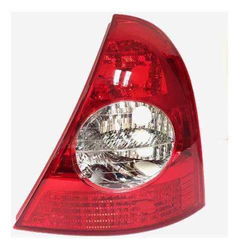 Stop Derecho Rojo Cristal Renault Clio Iii Campus Tyc