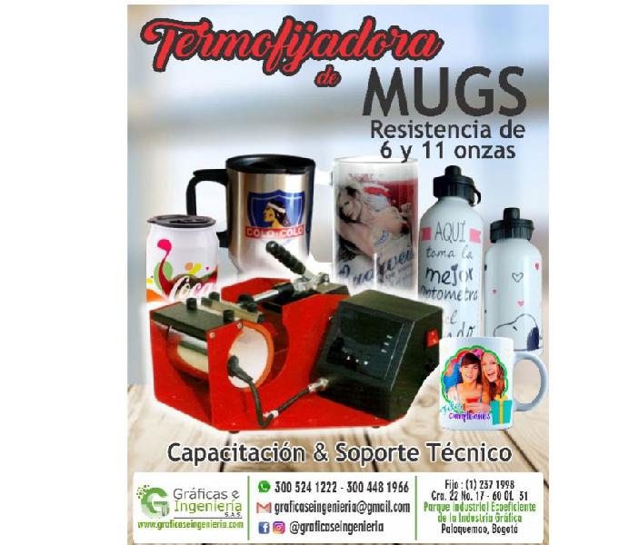 Termofijadoras de Mugs Bogotá Colombia