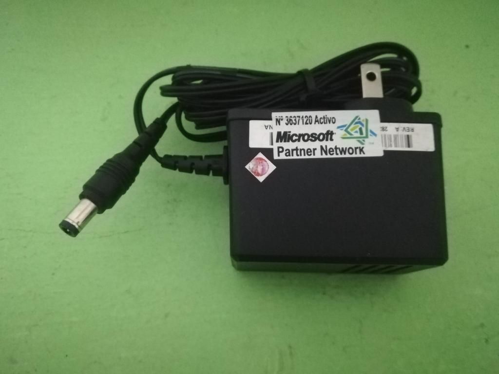 Transformador Cargador 12v 1,25 Amp. Microsoft Certificado