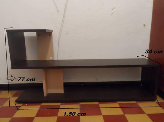 VENDO ESPECTACULAR MESA PARA TV Y/O ENTRETENIMIENTO