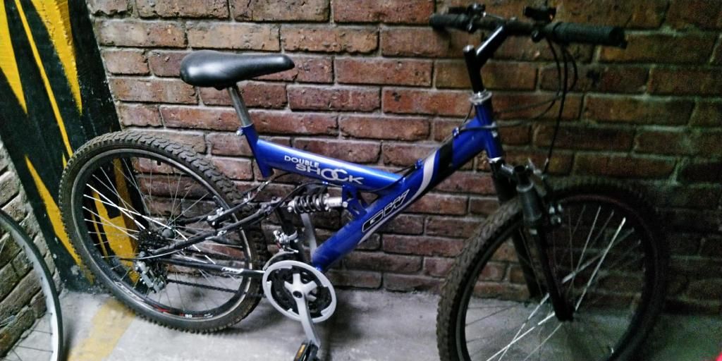 Bicicleta GW double shock