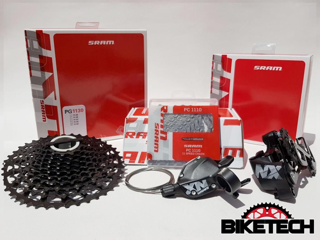 Grupo Sram Nx 11v Sin Bielas, Pásate A 11v Con Sram!