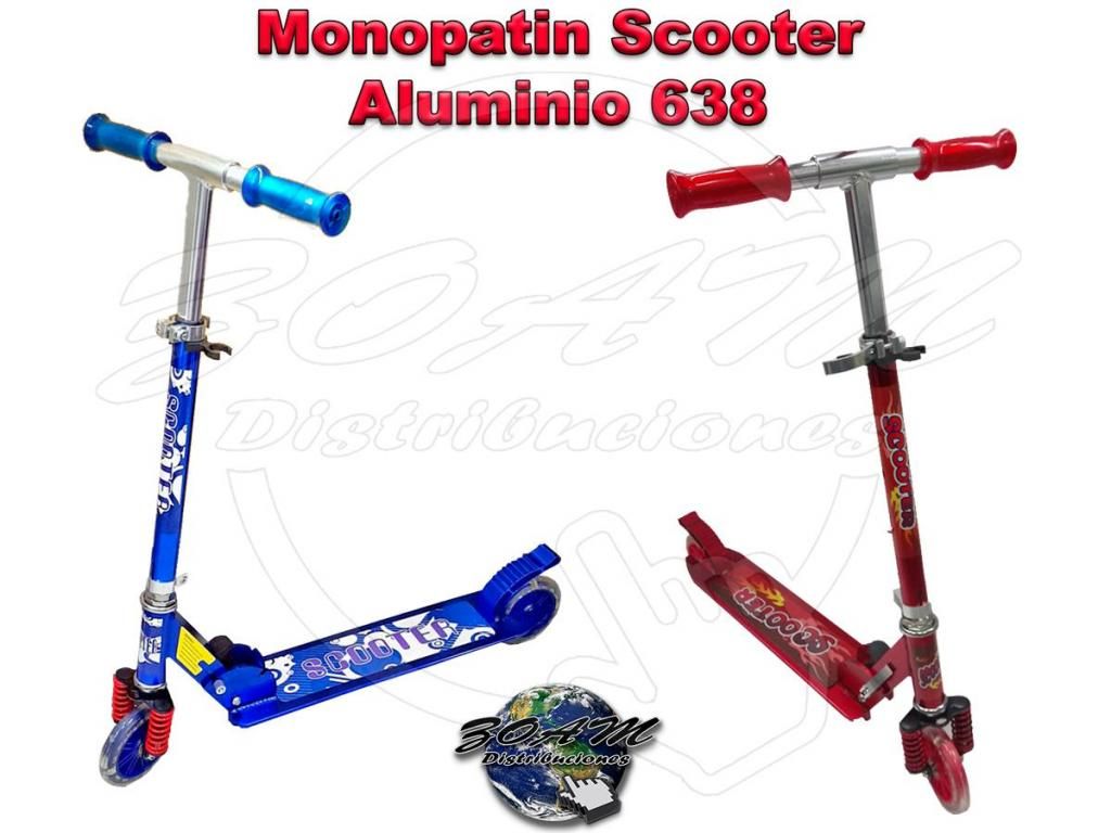 patineta Scooter Monopatin Aluminio 638