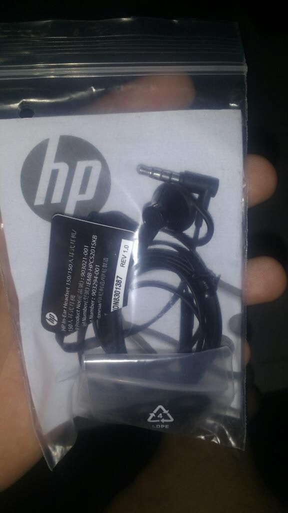 Auriculares Hp