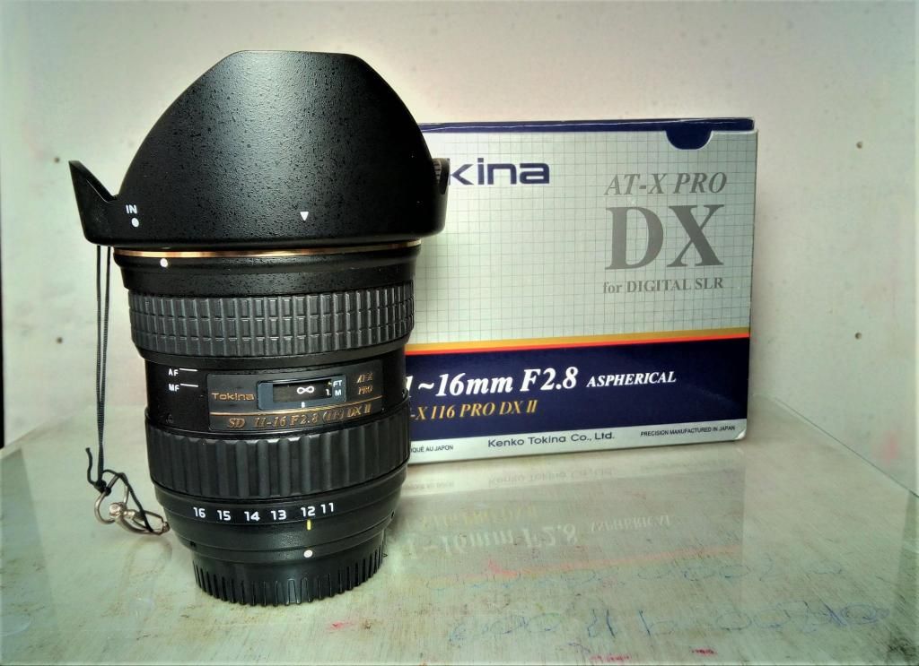 Objetivo Tokina  f2.8 atx pro DXII, montura Nikon