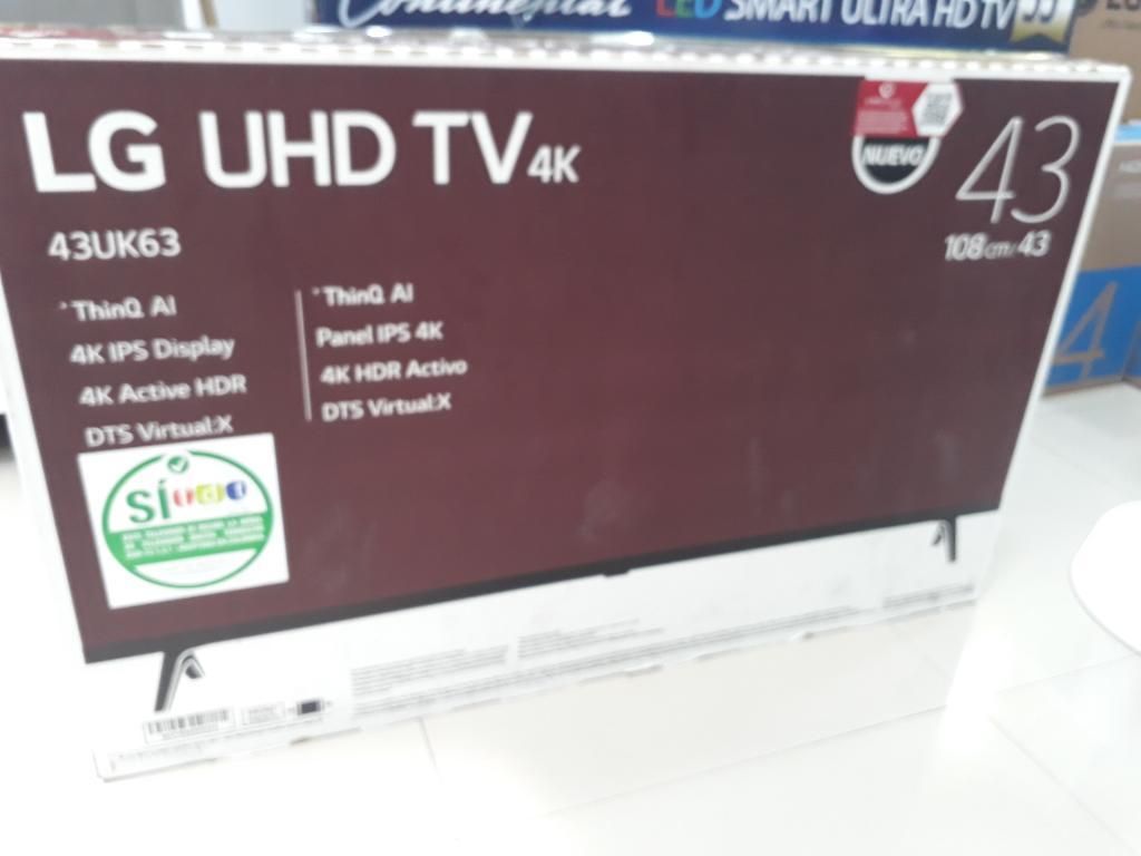 Tv Lg Uhd 4k de 43 Pulgada