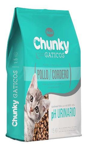 Alimento Para Gato - Chunky Gaticos Pollo Y Cordero