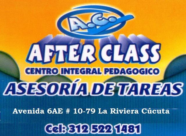 Asesoría de tareas After Class en Cúcuta