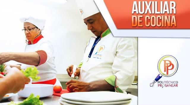 Auxiliar DE Cocina + Bono DE Descuento