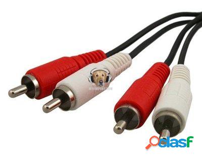 Cable Audio 2×2 RCA 1.8 Metros