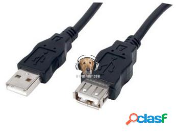 Cable Extensor USB de 3m Unitec