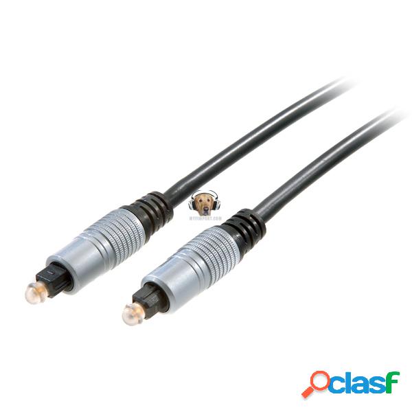 Cable de Audio Optico Toslink 1.5m Vivanco