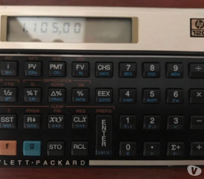 Calculadora Financiera Hewlett Packard HP 12C + Manula PDF