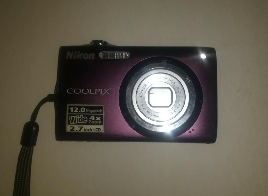 Camara Nikon Coolpix S de 12mega Pix