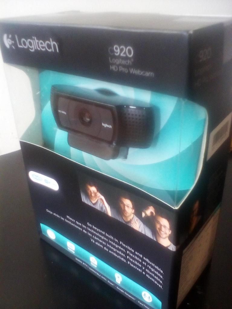 Camara wedcam logitech 920 nueva en caja