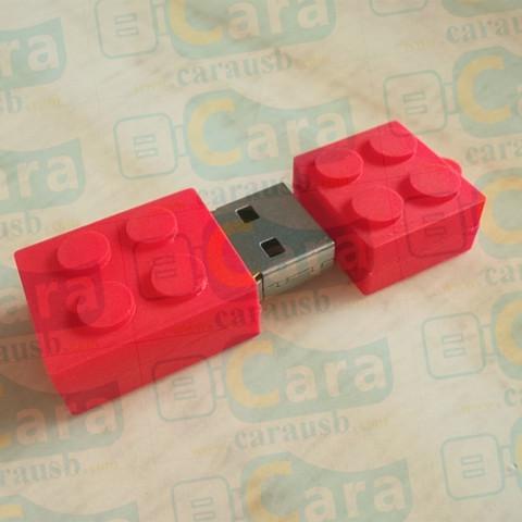 CaraUSB De puntos de PVC Building Block 3D juguetes de la