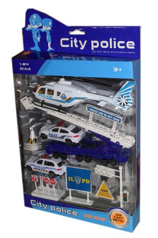 Colección policia o construcción