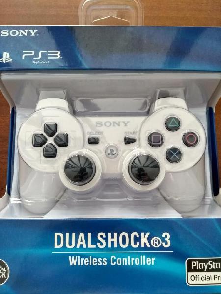 Control PS3 Blanco Nuevo Dualshock 3