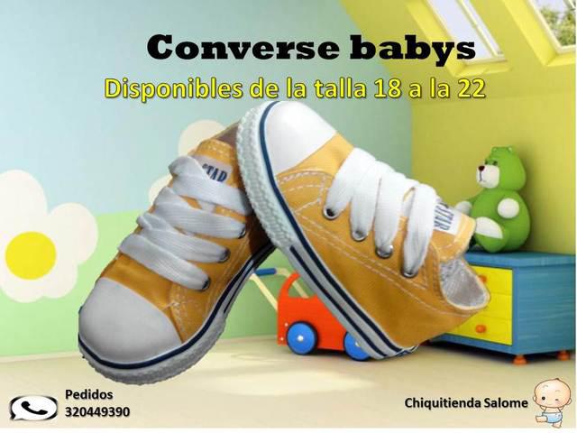Converse para bebes (new star)