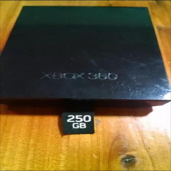 Disco duro xbox 360 de 250gb original con 43 juegos los mas