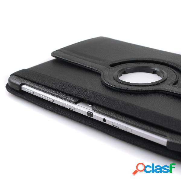 Estuche de cuero con giro 360 grados para galaxy note